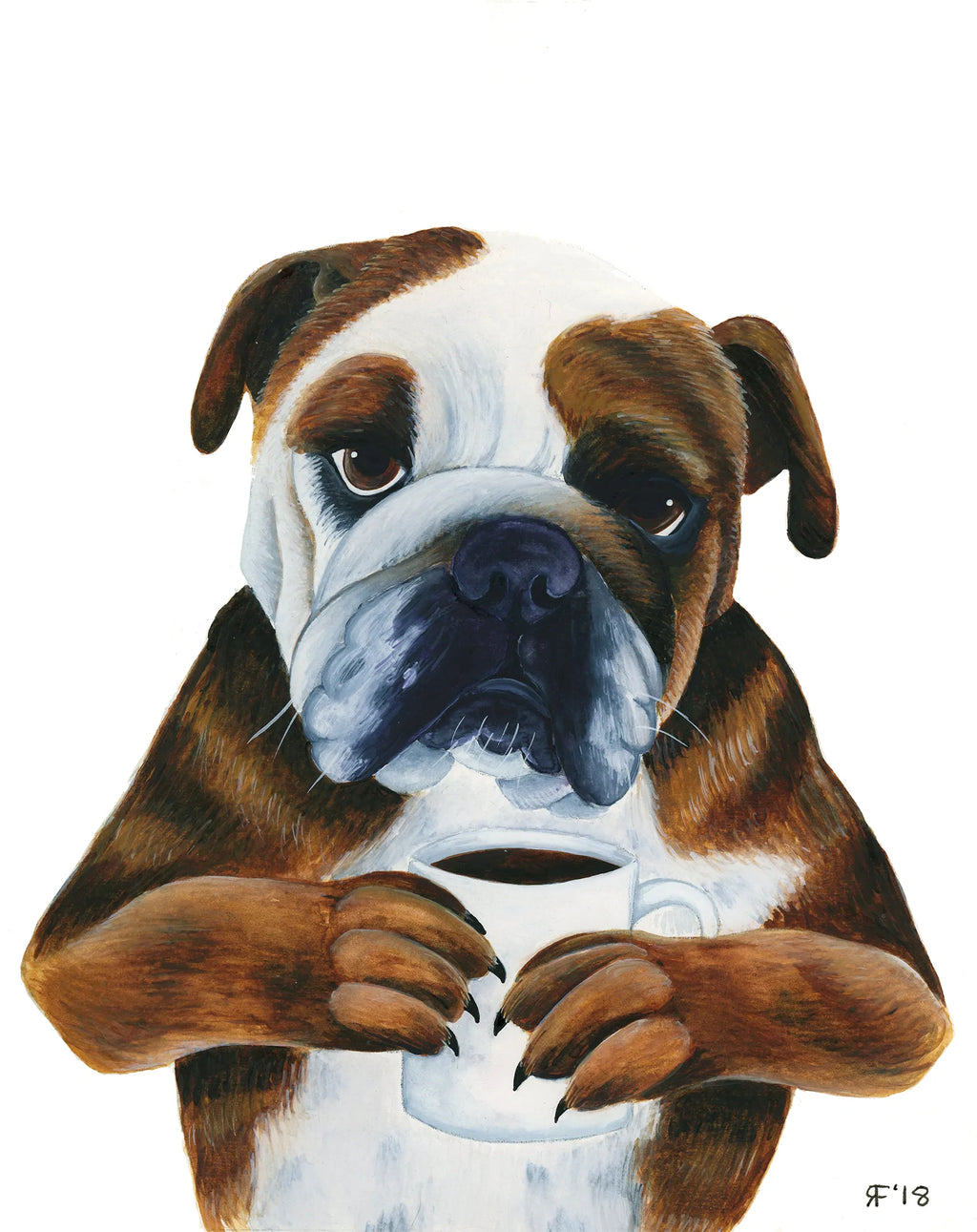 Custom Watercolor Pet Portrait