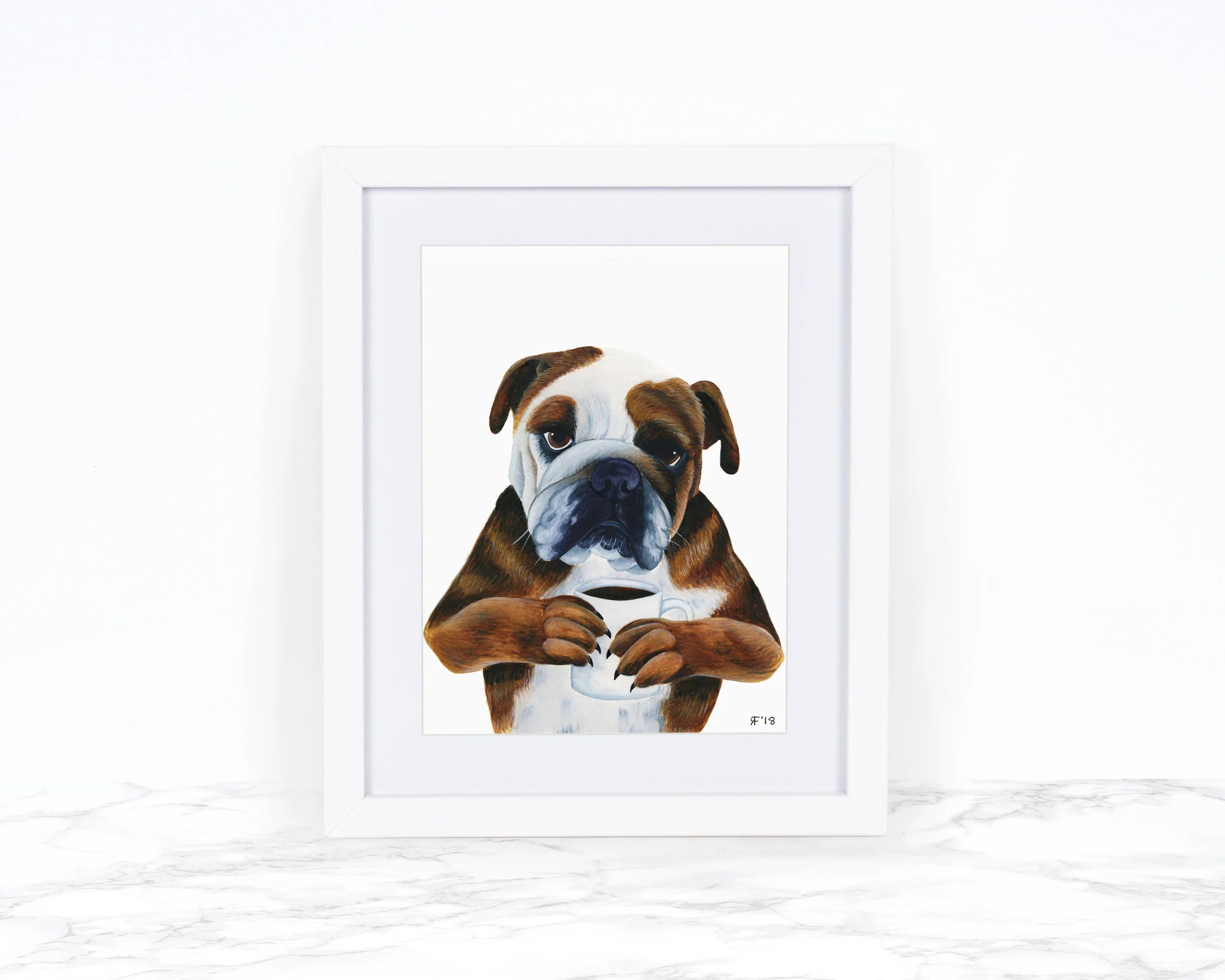 Custom Watercolor Pet Portrait