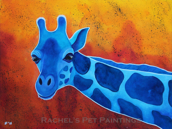 Blue Giraffe