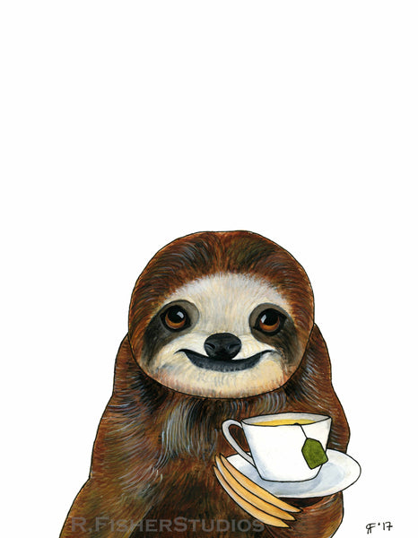George Enjoys a Two Hour Elevenses