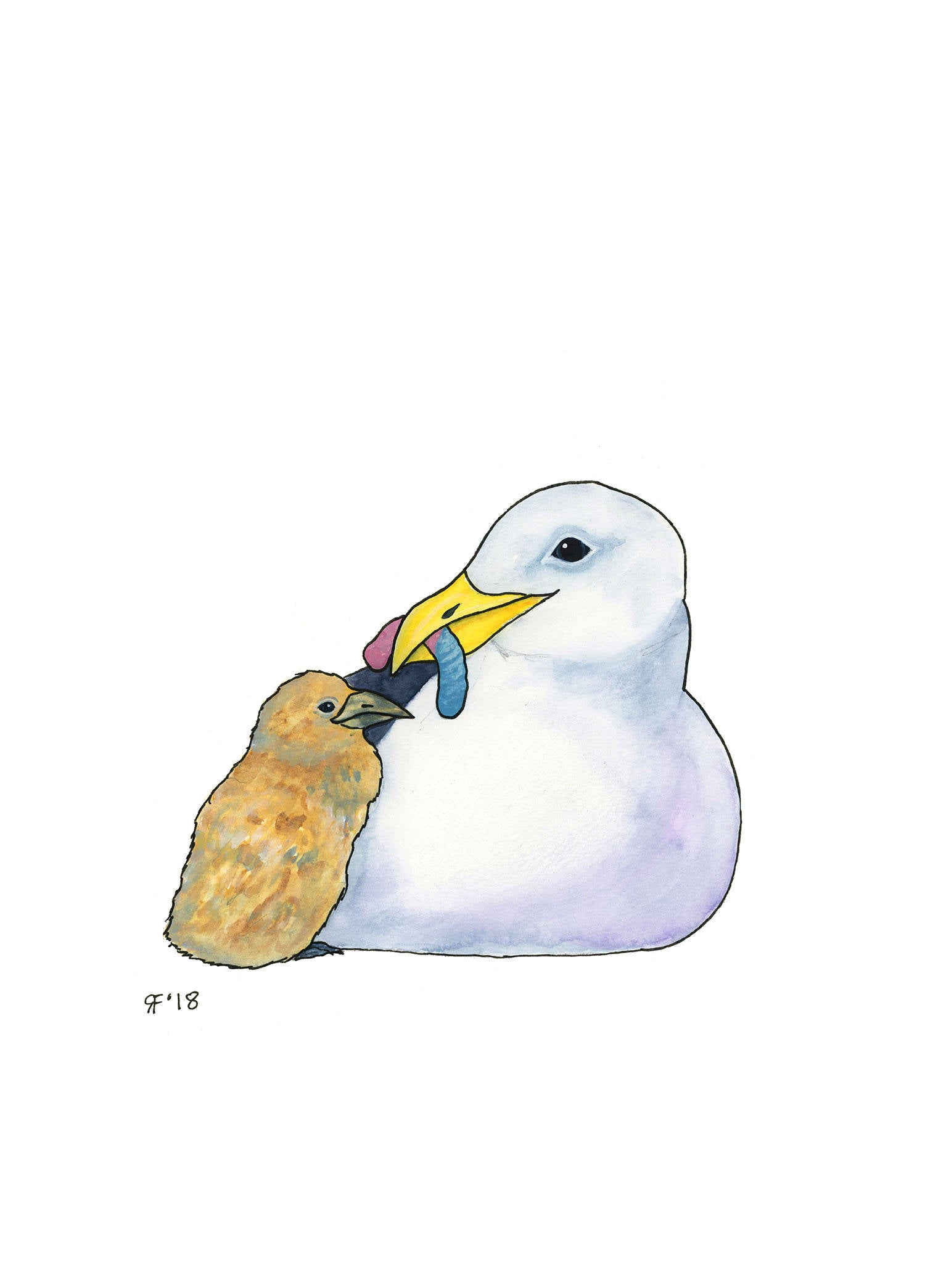 American Gummy Worm Gull