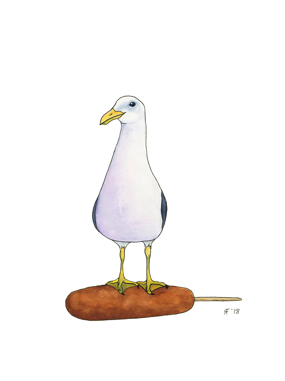 American Corn Dog Gull
