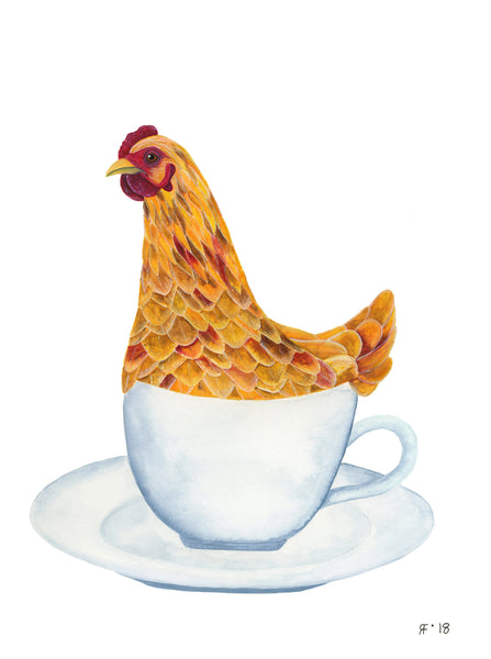 Lady Evelyn the Hen