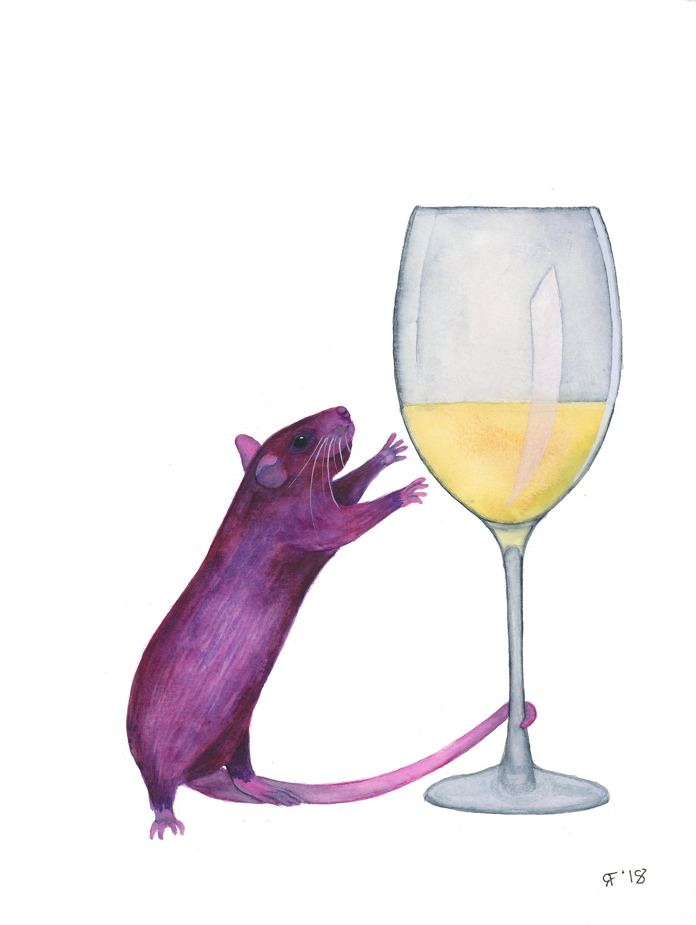 Willa likes Her Wine White