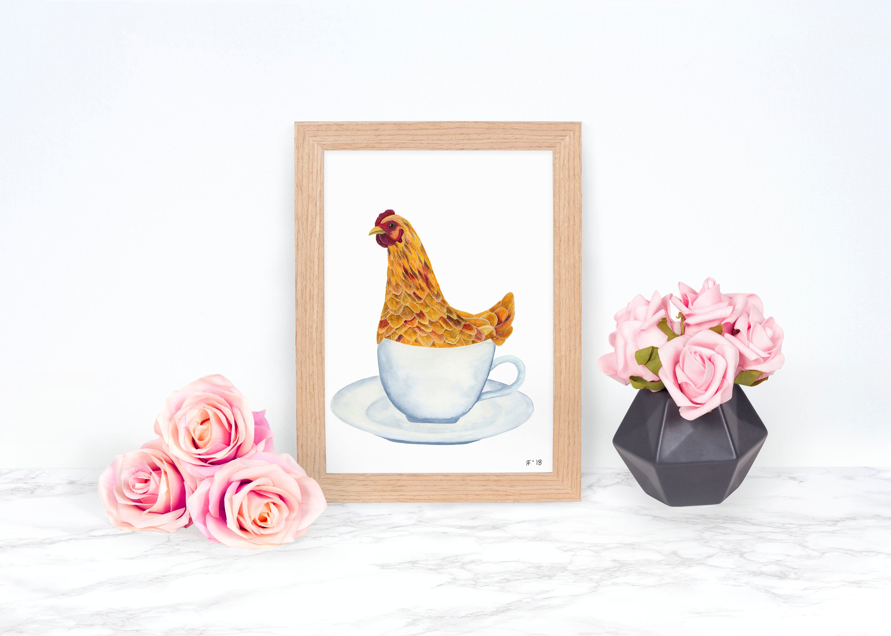 Lady Evelyn the Hen