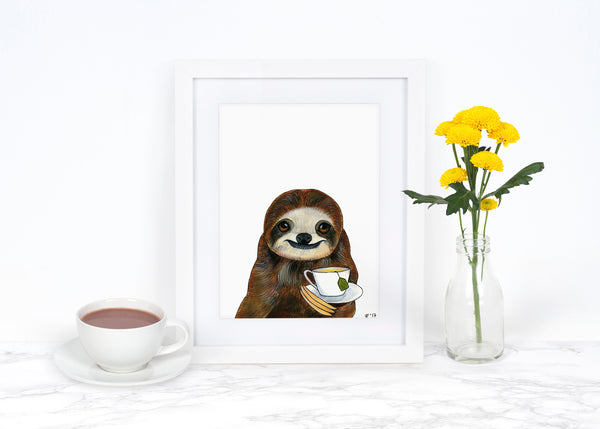 George Enjoys a Two Hour Elevenses