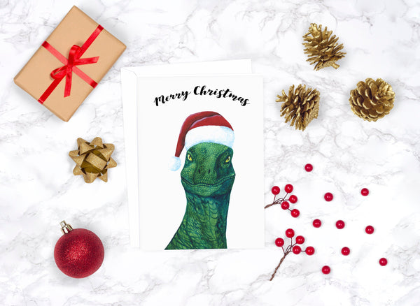 Merry Christmas Dinosaur
