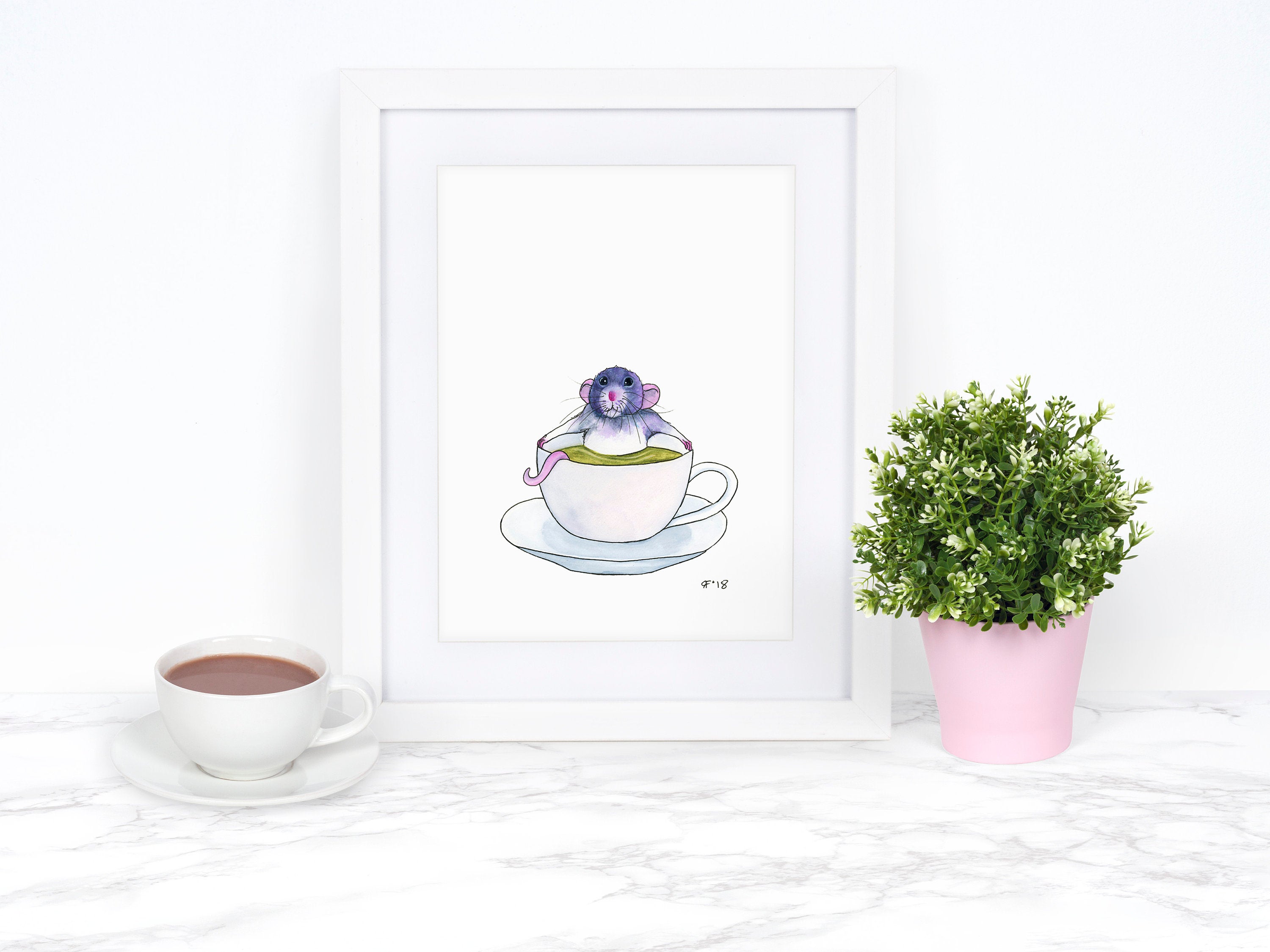 Susanne Steeps in a Soothing Cup of Green Tea