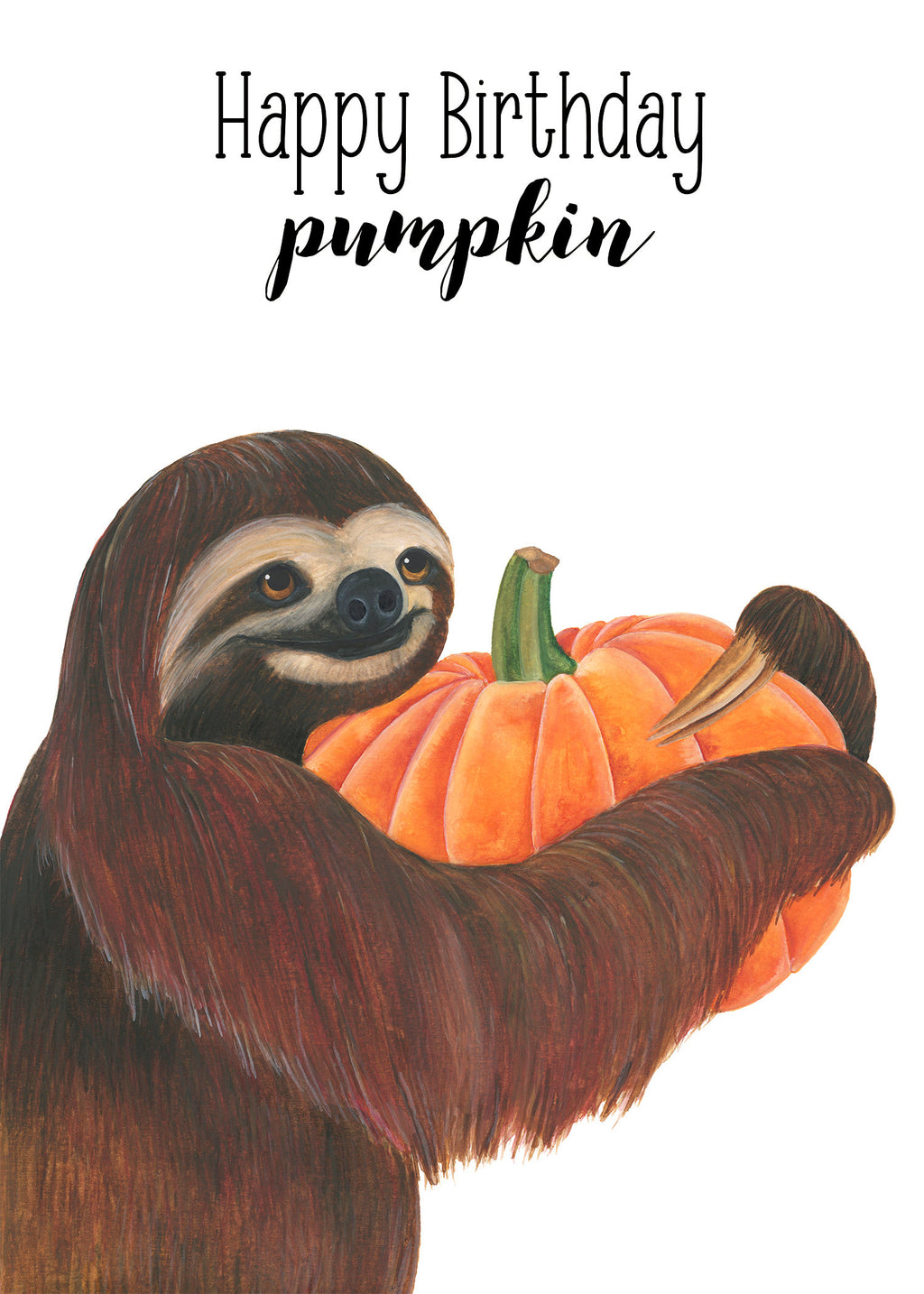 Happy Birthday Pumpkin
