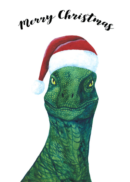 Merry Christmas Dinosaur