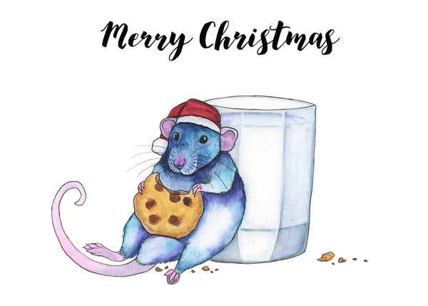 Merry Christmas Rat
