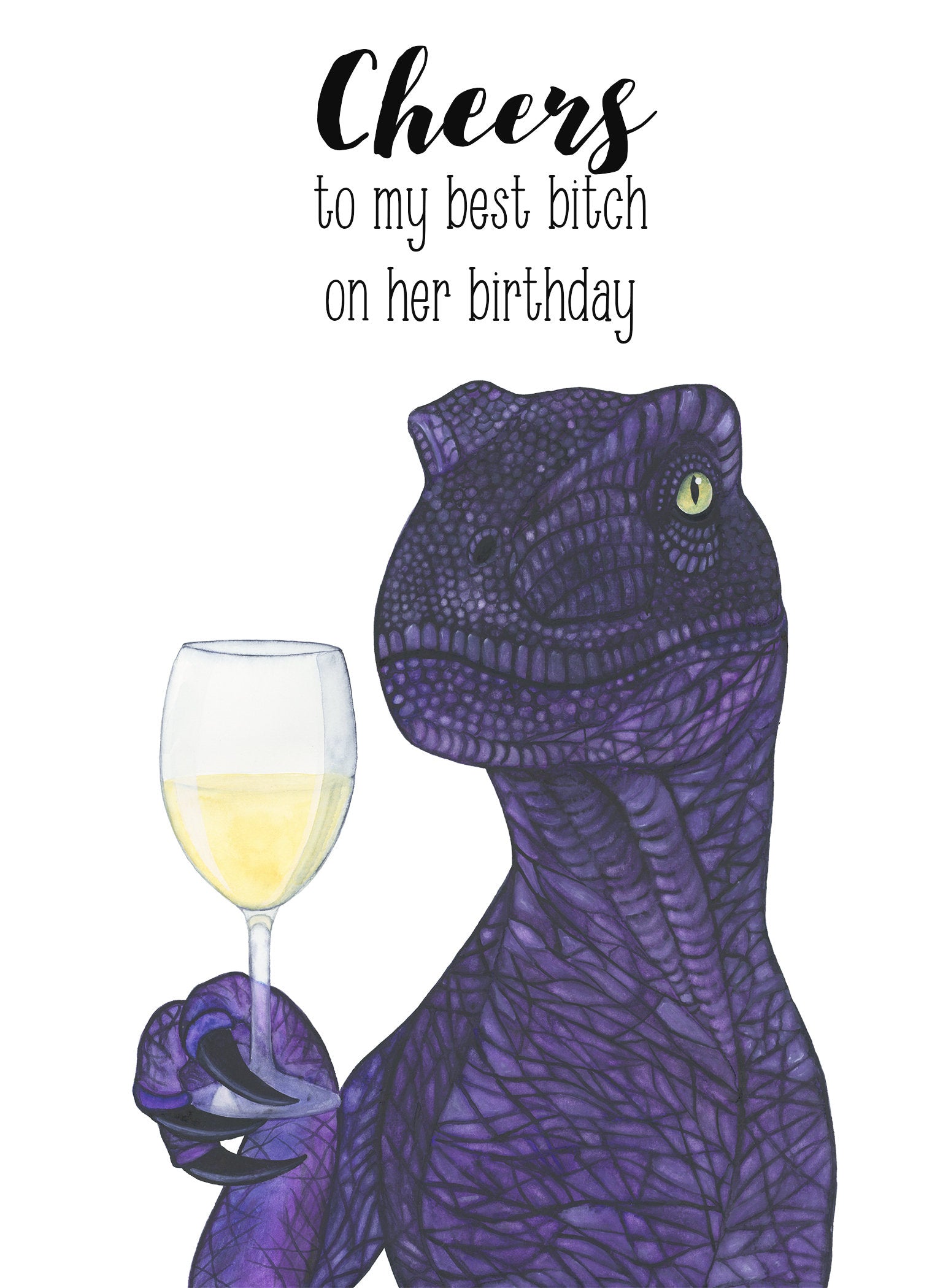 Cheers To My Best Bitch On Her Birthday