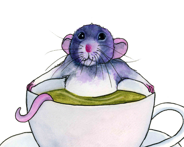 Susanne Steeps in a Soothing Cup of Green Tea