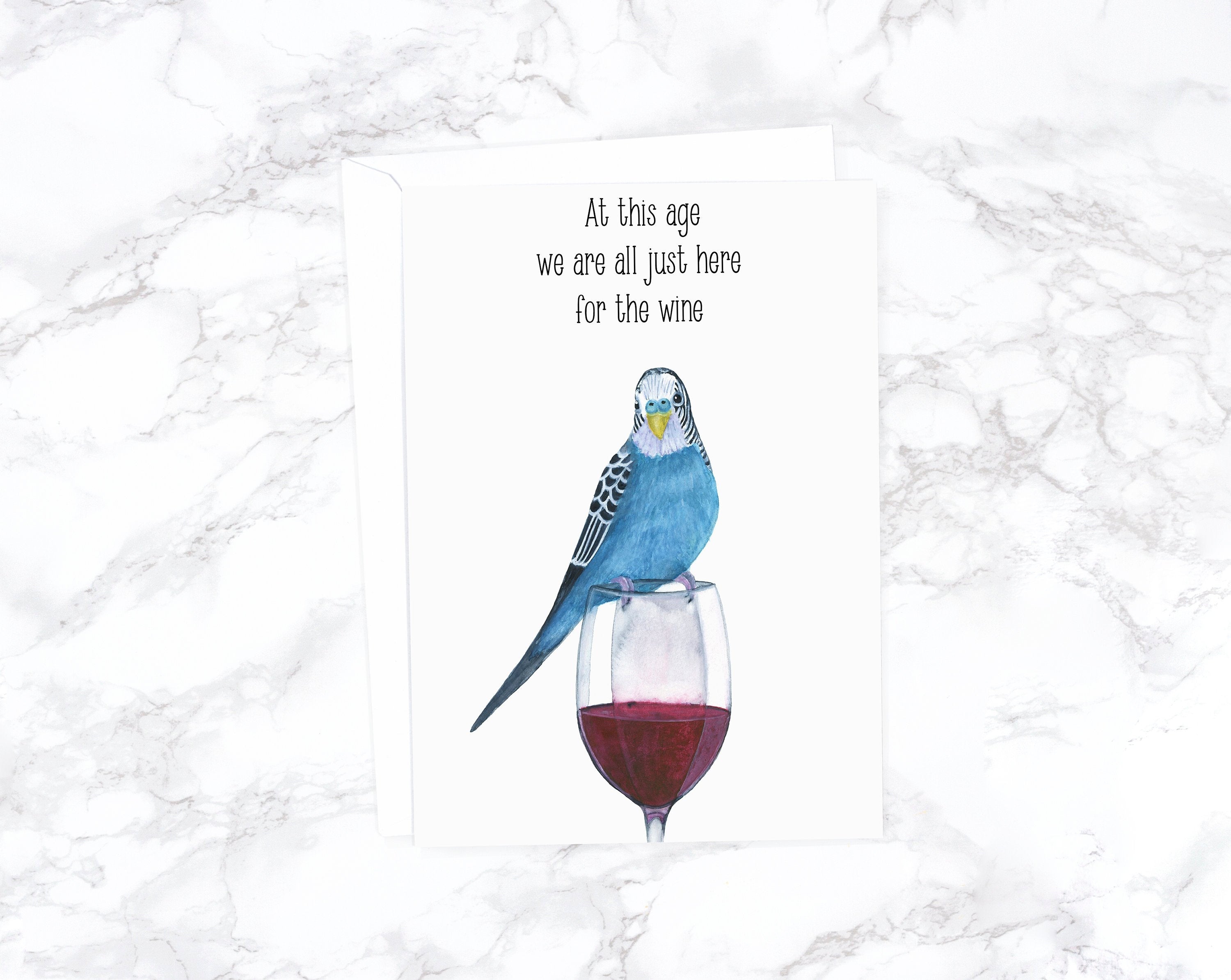 At This Age We Are All Just Here For The Wine