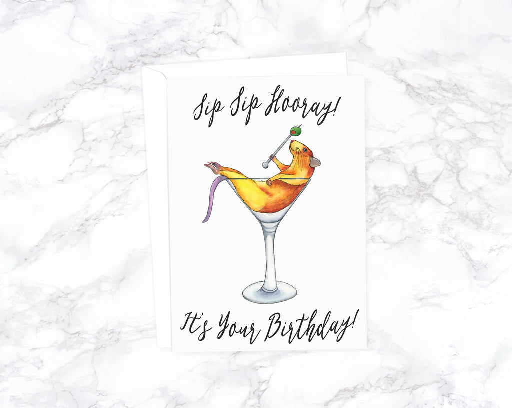 Sip Sip Hooray! It's Your Birthday!