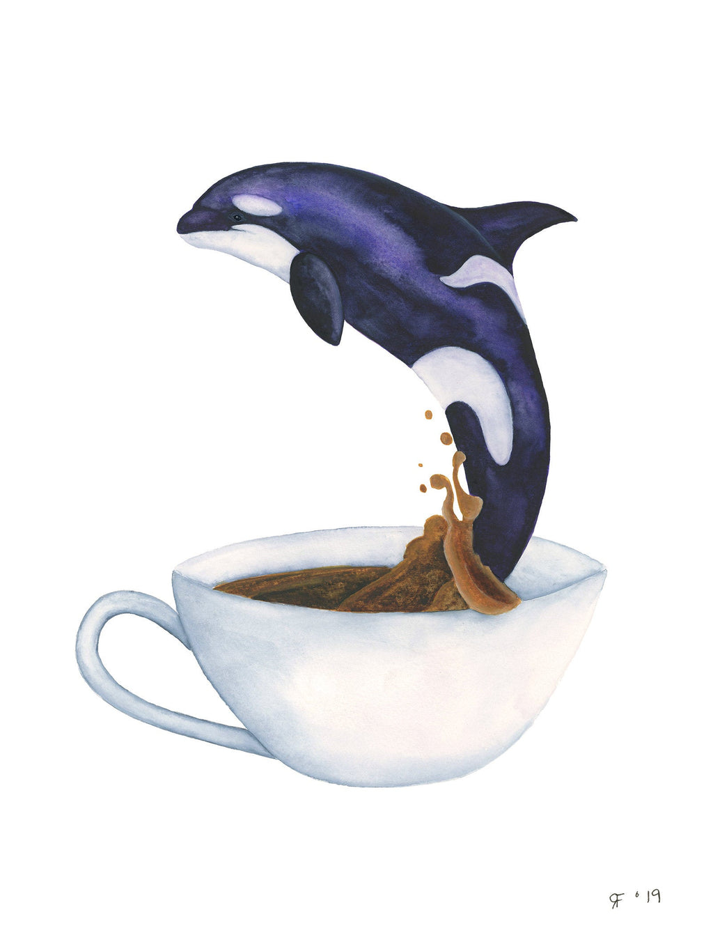 A Splash Of Tea In The Morning