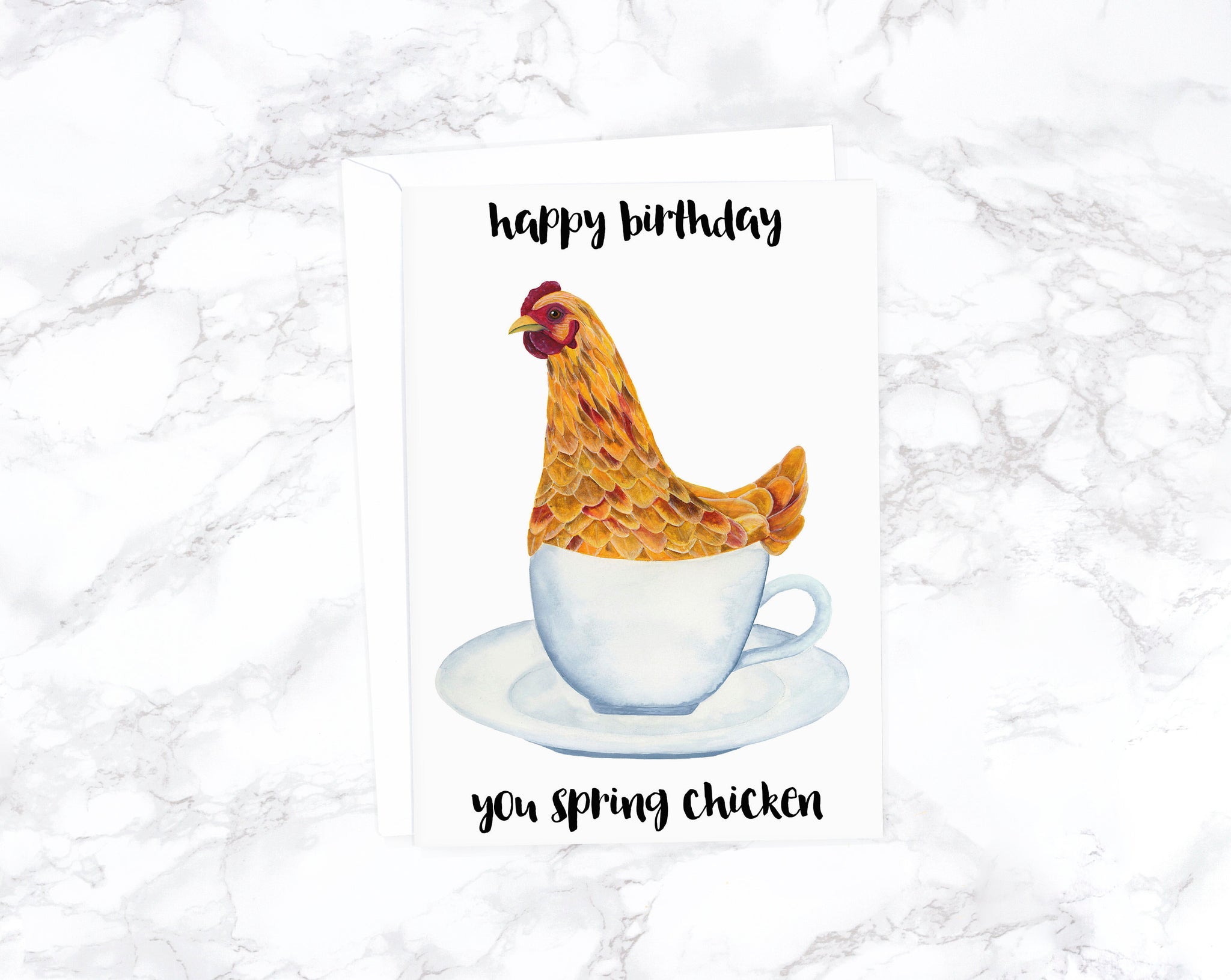 Happy Birthday Spring Chicken