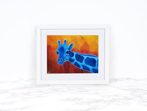 Blue Giraffe