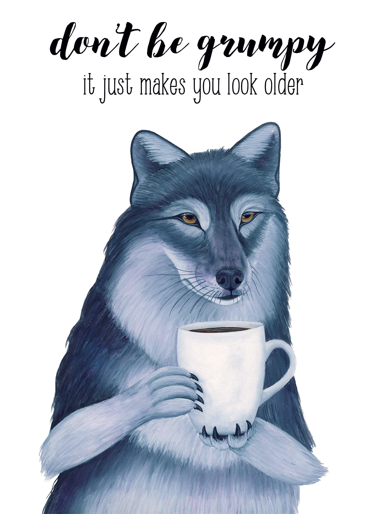 Don't Be Grumpy, It Just Makes You Look Older
