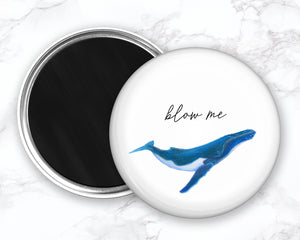 Humpback Whale Magnet, Funny Fridge Magnets, Kitchen Decor, Refrigerator Magnets, Funny Kitchen Magnet, Funny Whale Decor