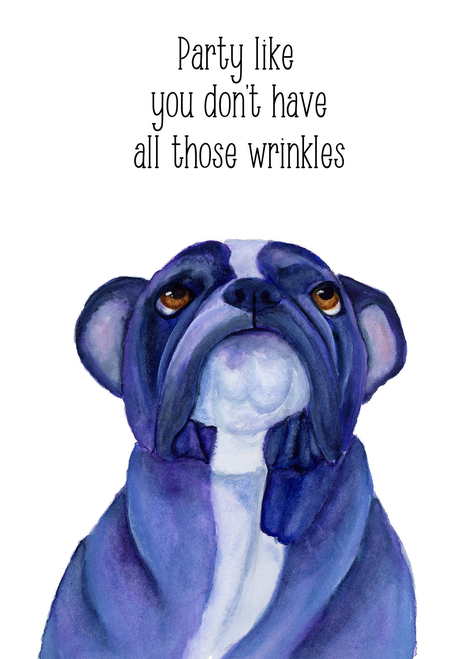 Funny Birthday Card Boyfriend Birthday Card Animal Birthday Card Rude Birthday Card Dog Birthday Card Best Friend Card  Husband Birthday