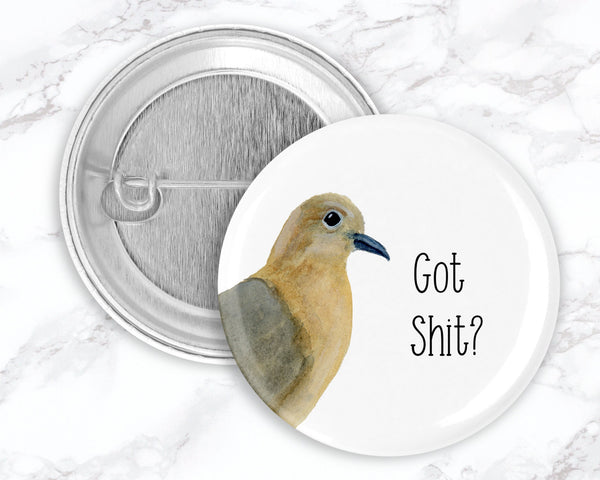 Funny Animal Buttons, Funny Pinback Button Set, Funny Badge, Backpack Pins, Sarcastic Button