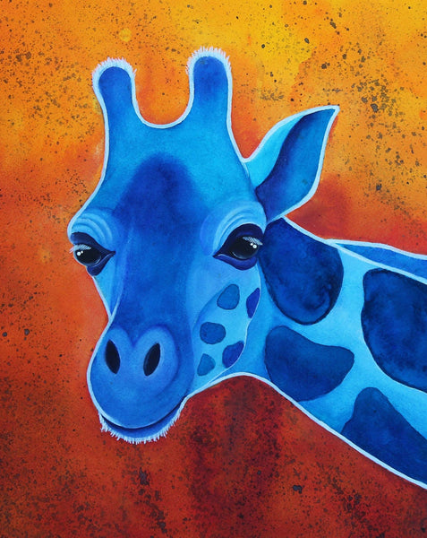 Blue Giraffe