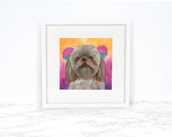 Custom Watercolor Pet Portrait DEPOSIT For delivery Christmas 2023