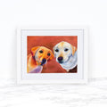 Custom Watercolor Pet Portrait